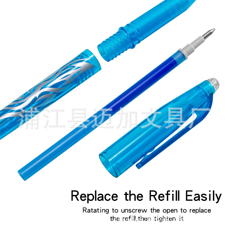 12 Color Erasable Pen Color Box Gel Pen