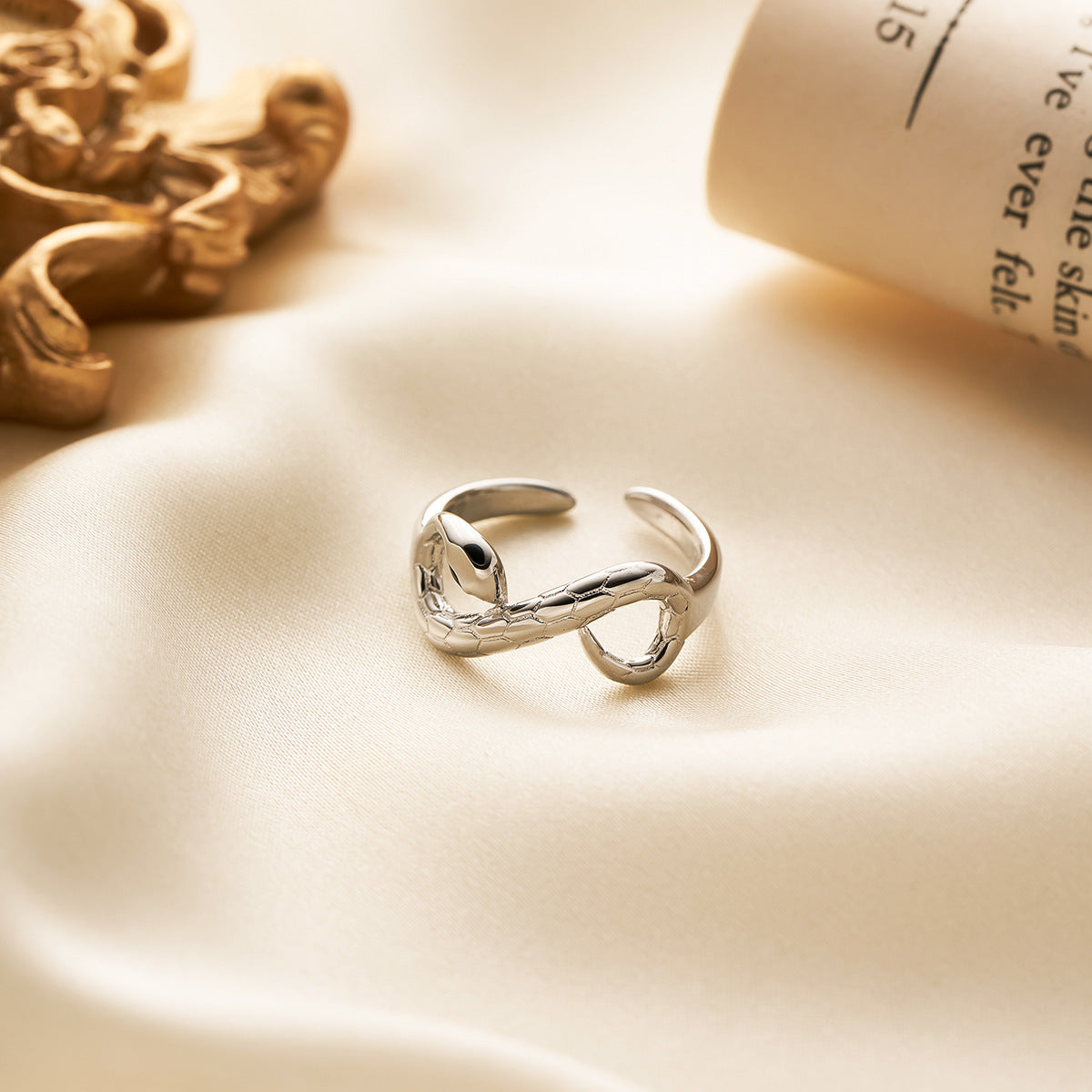 Infinity Symbol Open Ring
