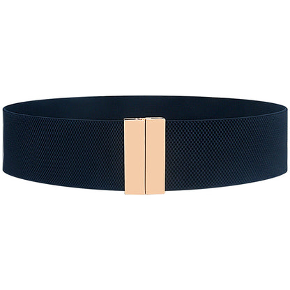 Elastic Simple Ladies Wide Belt