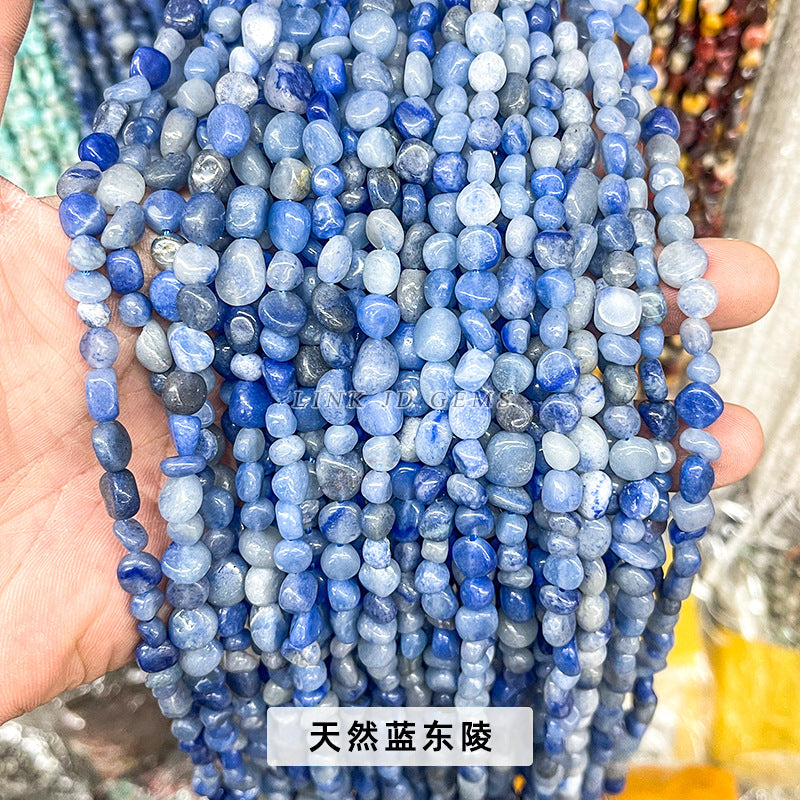 6-8Mm crystal agate irregular conformal loose beads