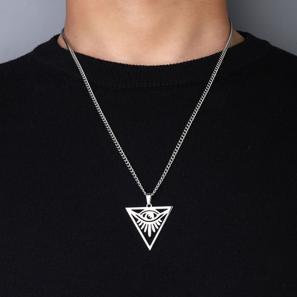 Collar de acero de titanio Helios con dardos de Hip Hop 