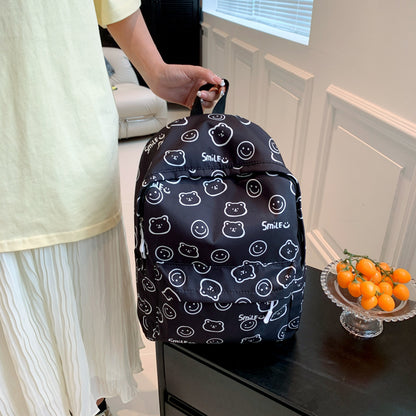 School bag cartoon printed backpack