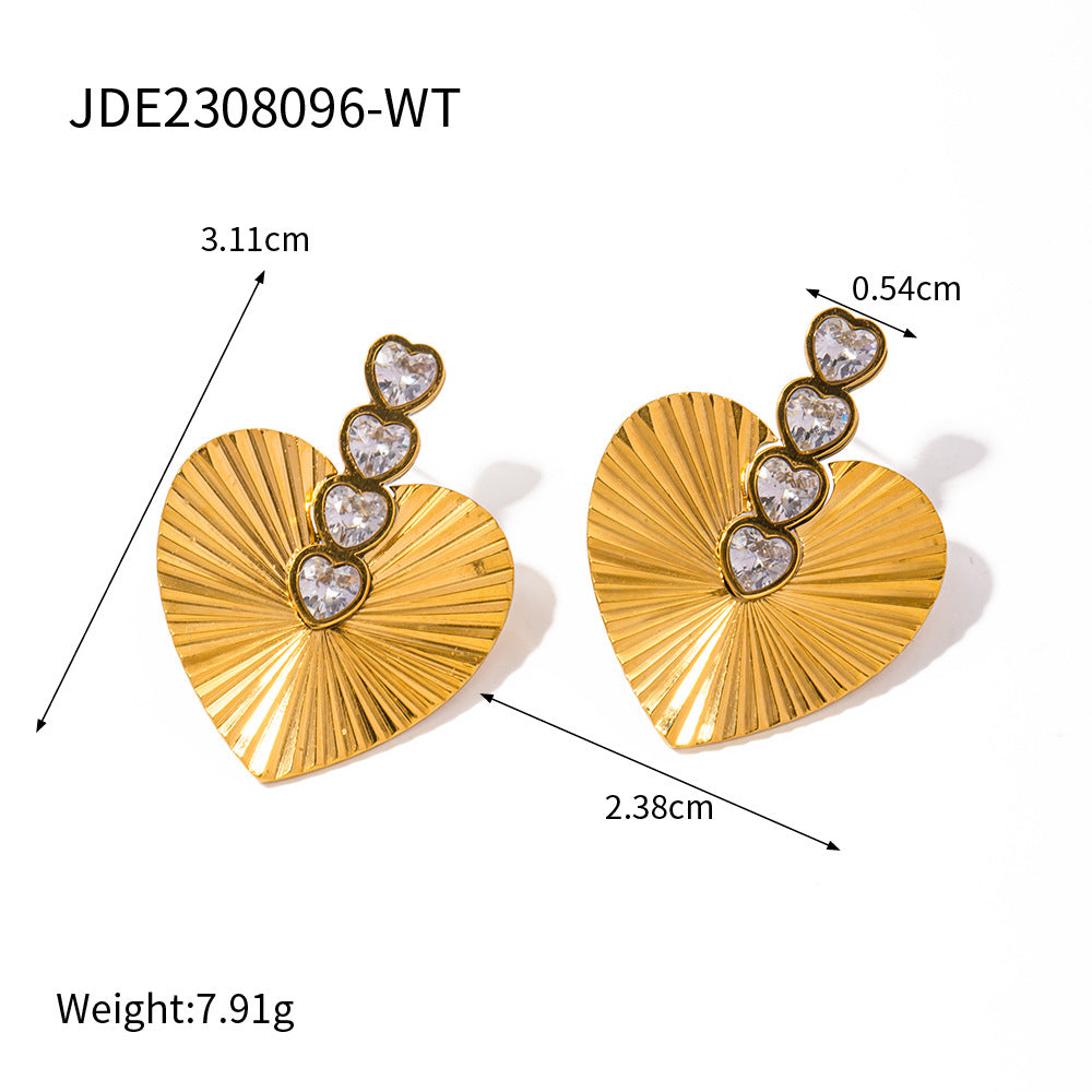 Heart Shaped Earrings