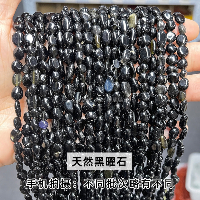 6-8Mm crystal agate irregular conformal loose beads