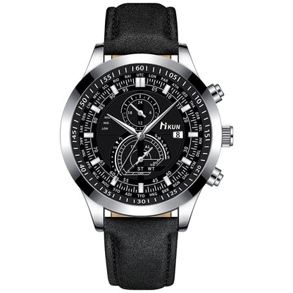 Simple sports belt quartz watch