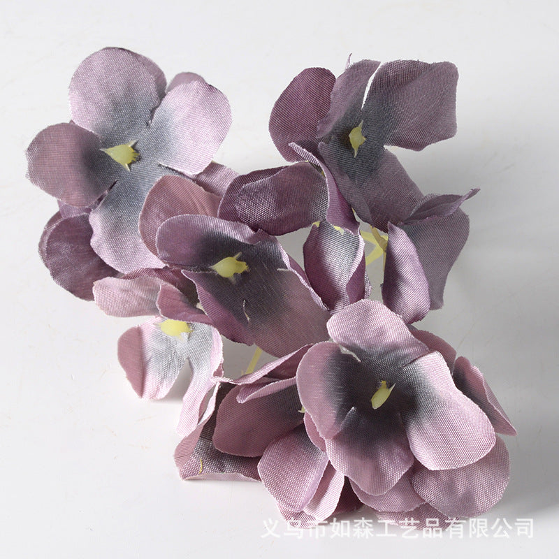 DIY hydrangea artificial flower petals