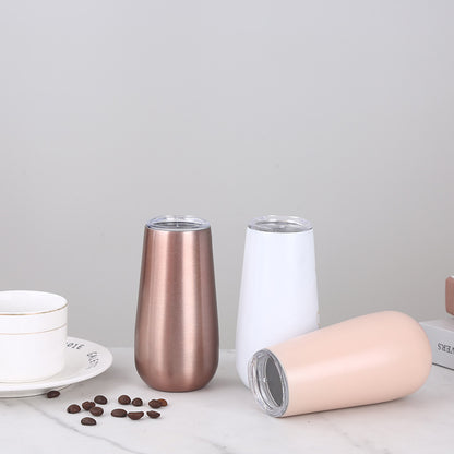 Anti-drop long-necked champagne glass