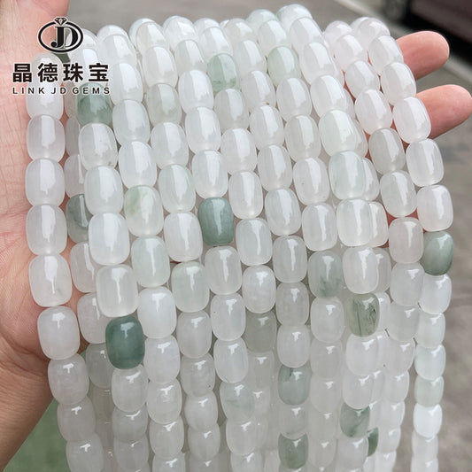 10 * 14 cuentas de cubo de jade de hielo natural cuentas sueltas 
