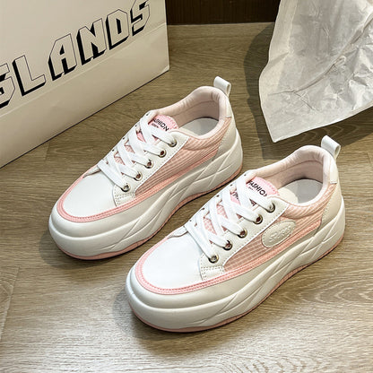 Zapatillas informales de malla transpirable para mujer de primavera 