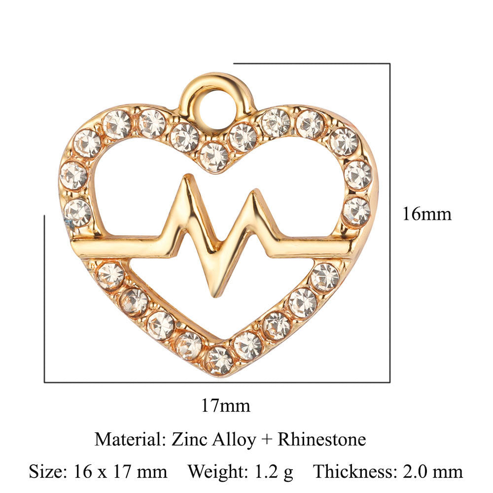 5pcs/bag, alloy necklace, earrings and pendant.