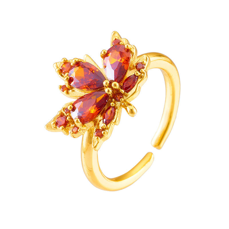 Ring Female Maple Leaf