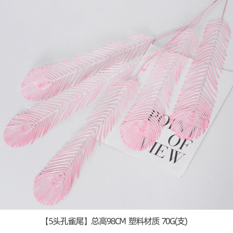 Artificial pink flowers