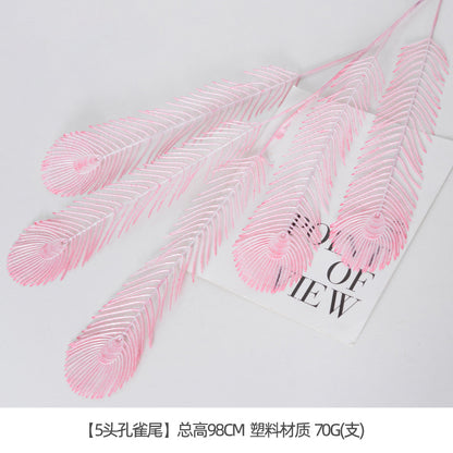 Artificial pink flowers