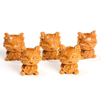 Barbie sandalwood Sanbao Longfu Longyuan Baolong carving accessories