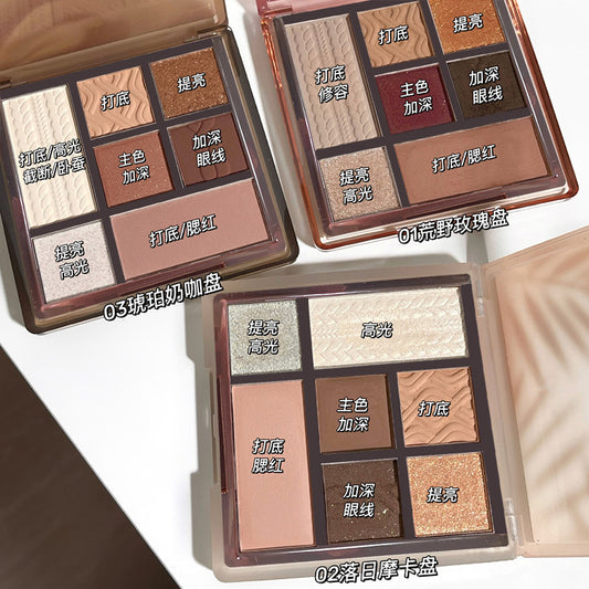Seven-Color Eyeshadow Palette