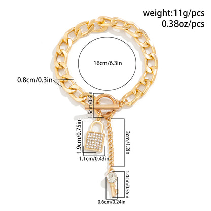 Versatile rhinestone chain necklace