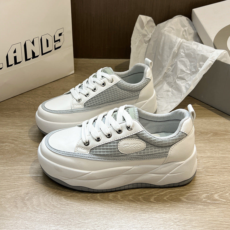 Zapatillas informales de malla transpirable para mujer de primavera 