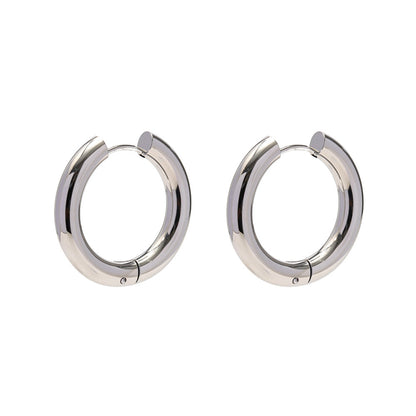 Pendientes de aro macizos 