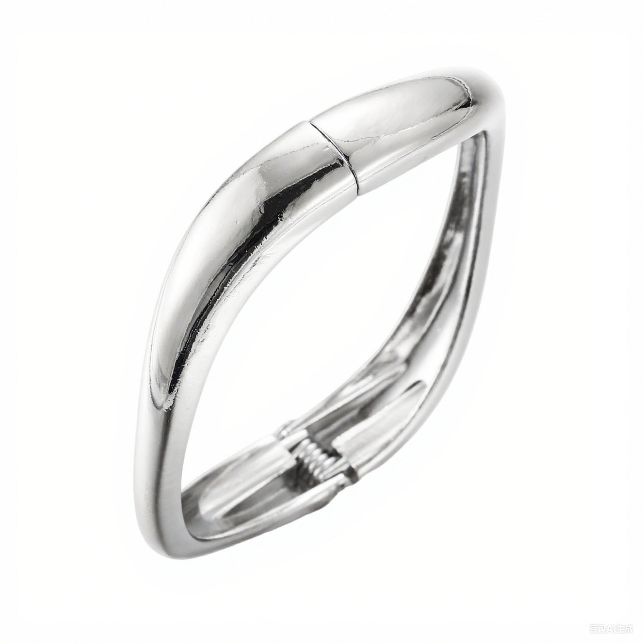 3-Piece Irregular Metal Bracelet Set