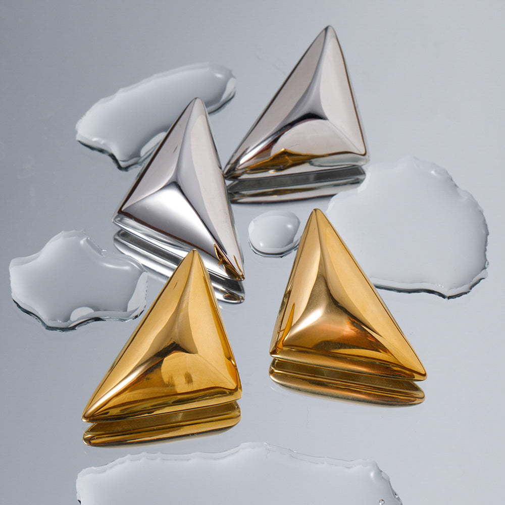 Triangle earrings