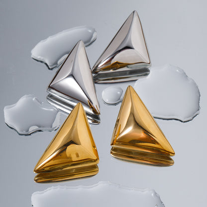 Triangle earrings