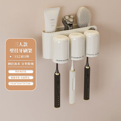 Estante de almacenamiento para portacepillos de dientes 