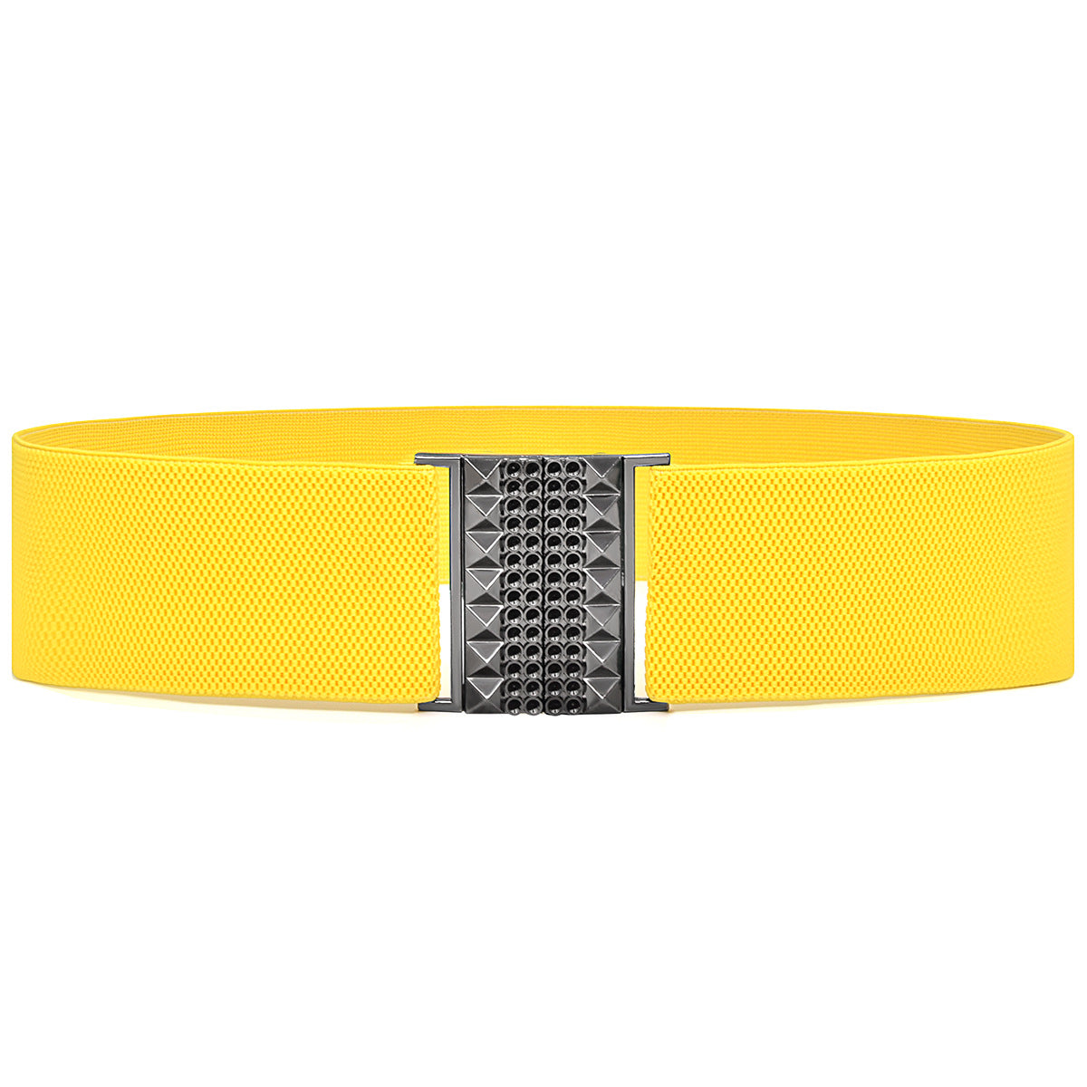 Belt Gold pair buckle elastic belt