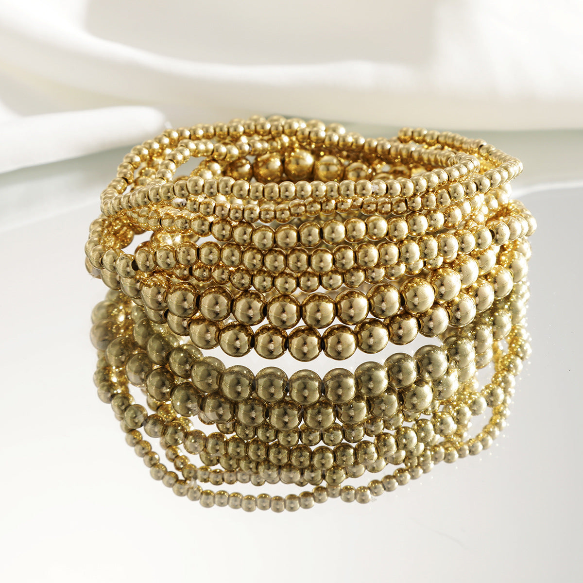 Beaded Stackable Bracelet Set