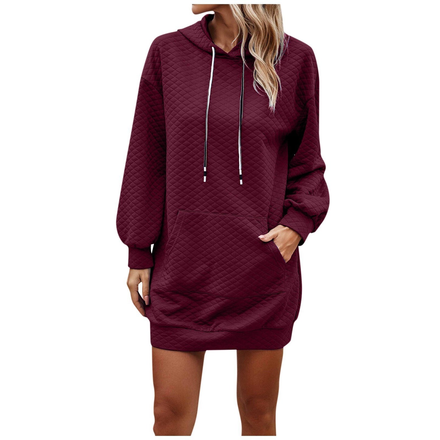 Hooded Loose Long Sleeve Sweater