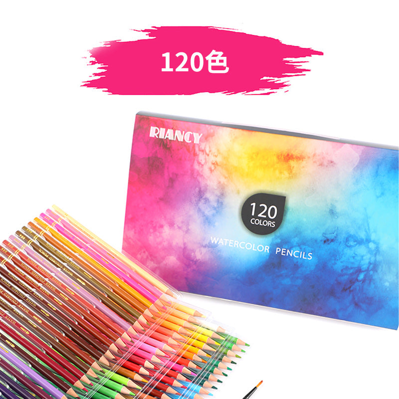Water-soluble colored pencils 120/150/180/210 paper sleeve packaging
