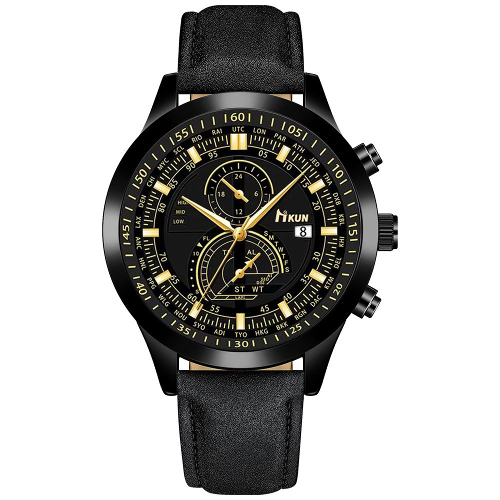 Simple sports belt quartz watch