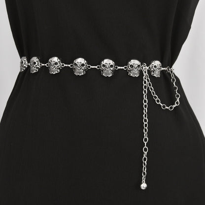 Skull Waist Chain Female