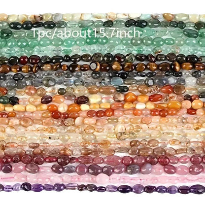 Ágata de cristal de ametista de pedra natural de 5-8 mm 