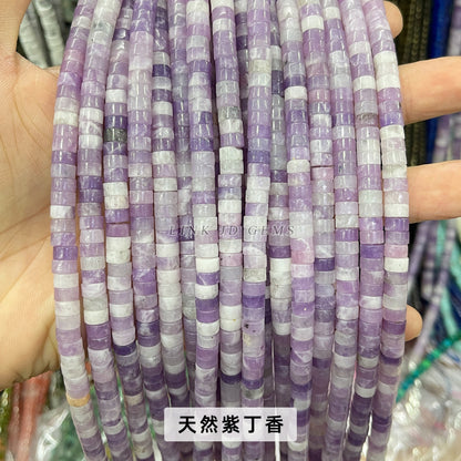 3 * 6Mm natural stone right angle disc loose beads