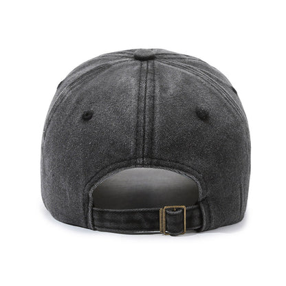 Vintage Washed Denim Baseball Cap
