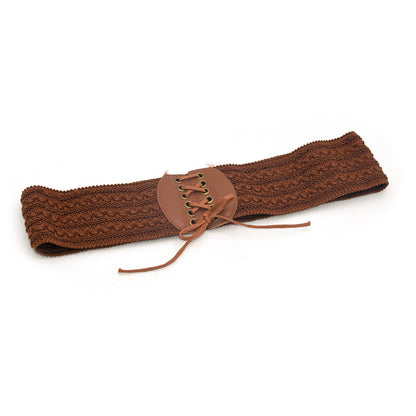 Belt Women's wide decorative strap