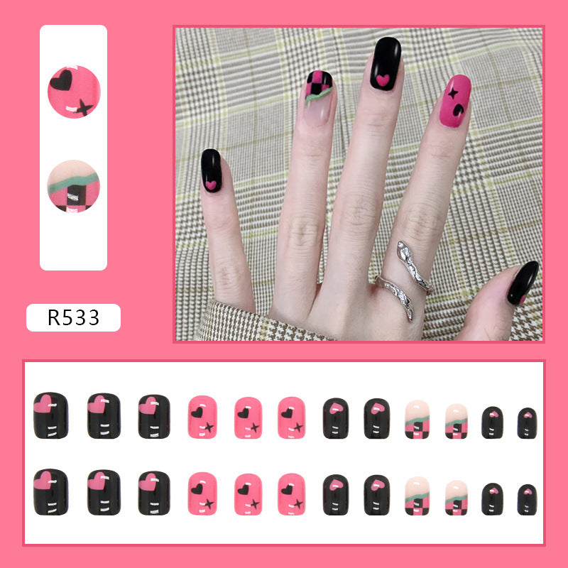 Summer Sweet Cool Series INS Style Wearable Nail