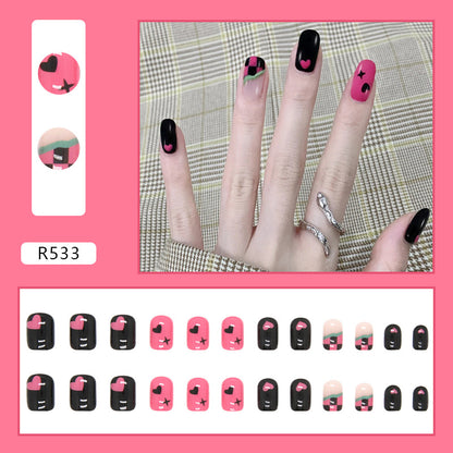 Summer Sweet Cool Series INS Style Wearable Nail