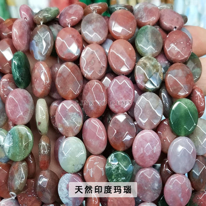 Onyx cut oval loose beads
