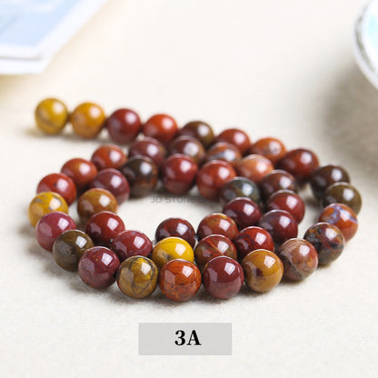 Joyería DIY con cuentas sueltas de jaspe rojo 