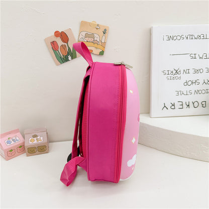 Eggshell kindergarten baby princess schoolbag