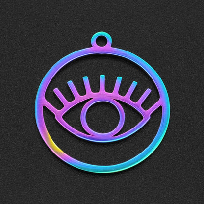 5 pcs/pack devil eye DIY pendant