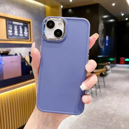 Solid Metal Frame Case iPhone15 Pro 7P XR Caramel Cover