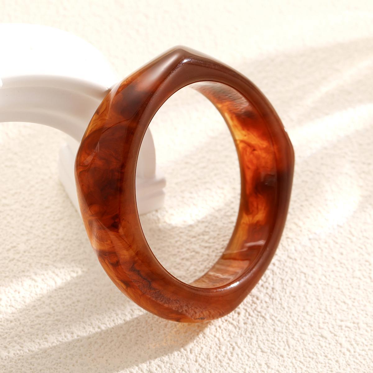 Irregular Acrylic Polygon Bracelet