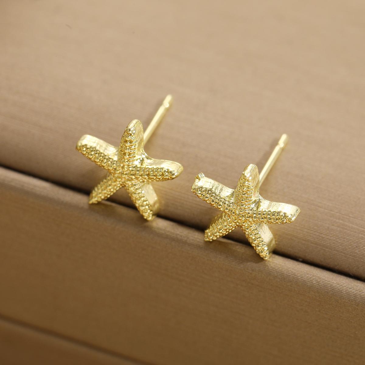 Starfish Stud Earrings