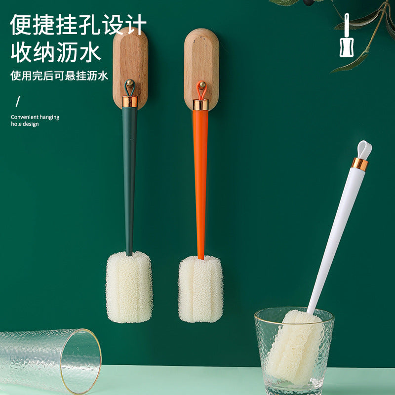 Cup Brush, Cup Cleaning Tool, Long Handle Brush for Bottles and Mugs
