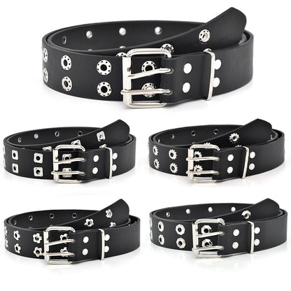 hot sale Punk ladies pin buckle belt