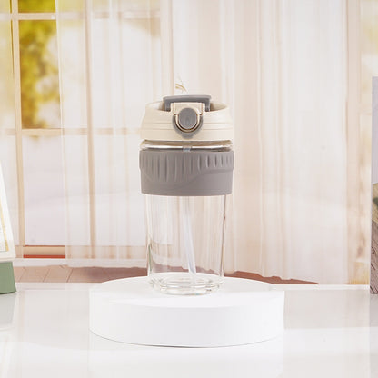 Dual-Drink Car Bottle, Portable Glass Bottle