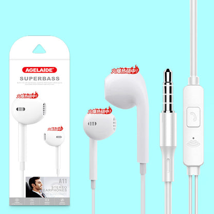 Bass In-Ear Earphones with Packaging Android Gaming Call Control