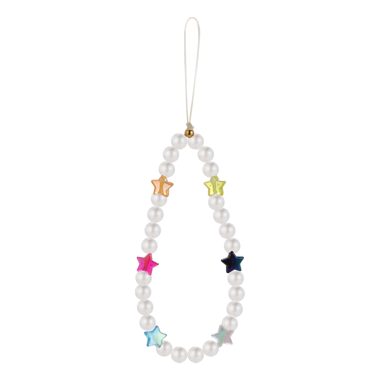 Beaded Soft Pottery Phone Lanyard